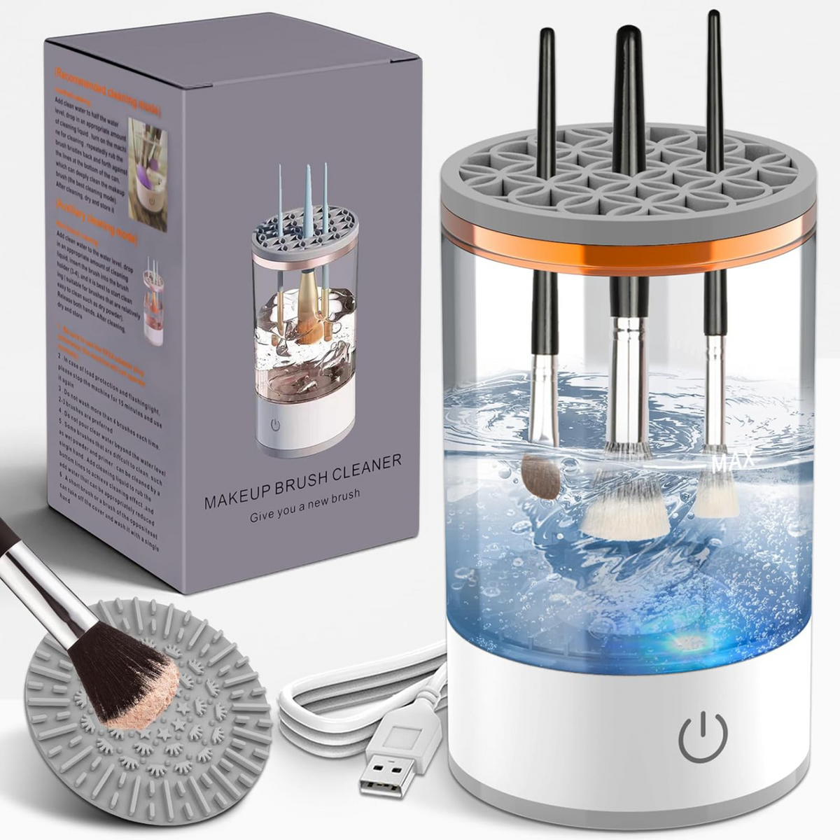 Electric Makeup Brush Cleaner